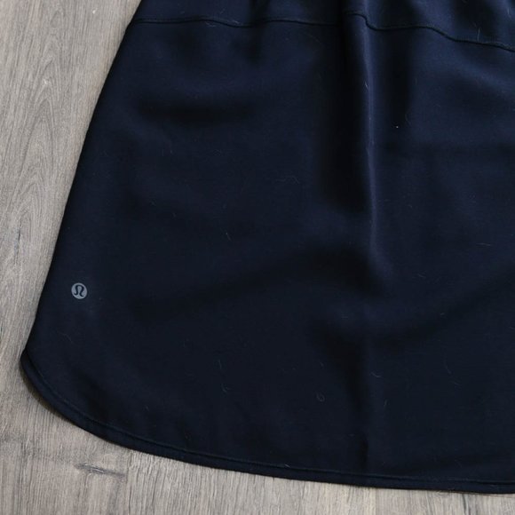 Lululemon On The Fly skirt 4 black - Picture 5 of 9